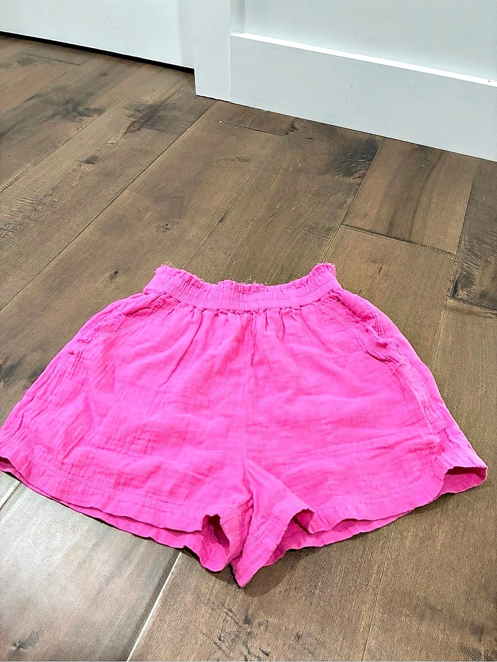 Aerie Pink High Waist Shorts NWT size XS